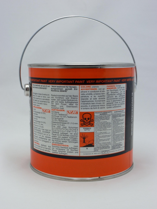 Antiruggine Gliceroftalica arancio lt.2,5